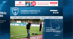 Desktop Screenshot of chamoisniortais.fr